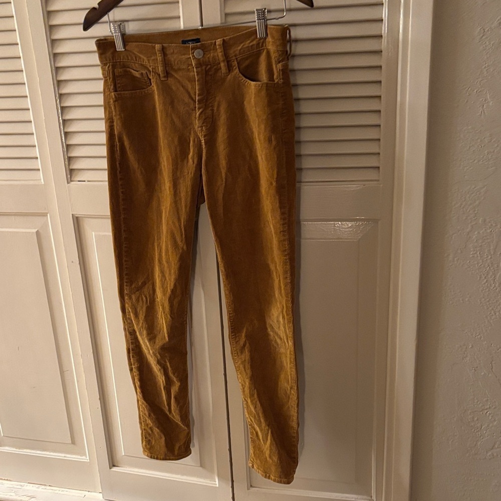 J. Crew Golden Brown Corduroy Pants Fall/Winter Business Casual Size 26